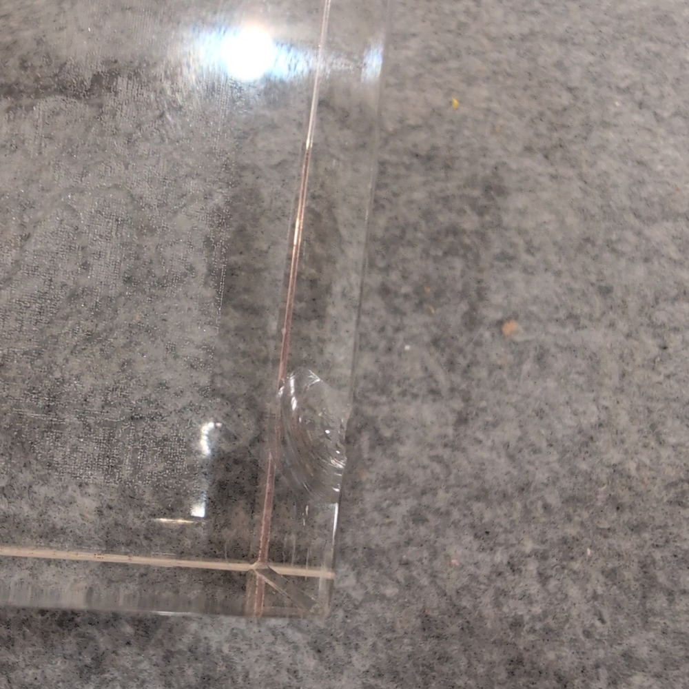 The Last Supper 3D Laser Etched Clear Crystal Paperweight Religious Block - Picture 4 of 5